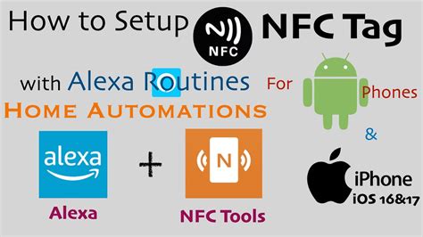 alexa nfc tag routines|nfc Alexa routine.